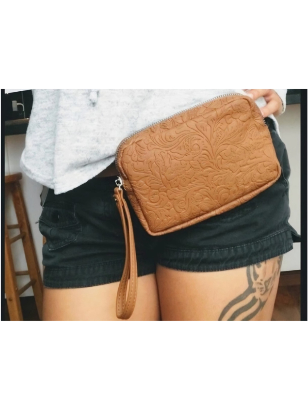 Stone Mountain Belted Purse Two Belts NWT Size Small 32"-36" Western Boho Brown
